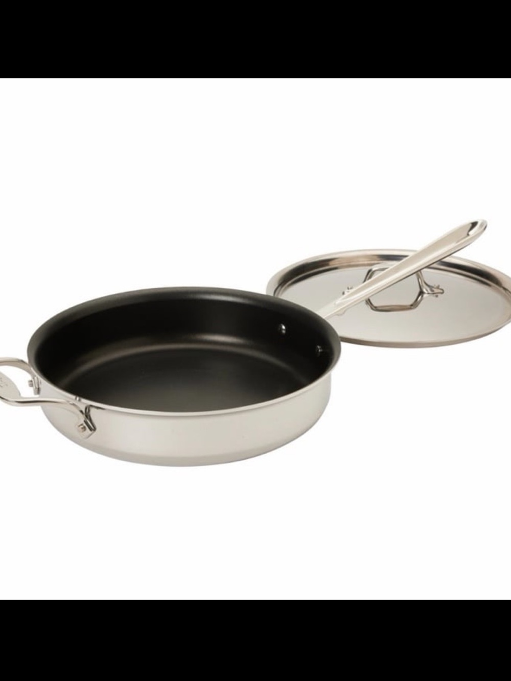 All-Clad D5® 3-quart Stainless Steel Nonstick Saute Pan & Lid Brand New Box